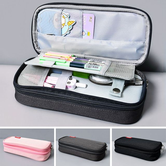 Pencil Cases Stationery Bag Stationery Box Fifth Floor Canvas School  Storage Pencil Box Organizer Pouch Pencil Case - AliExpress